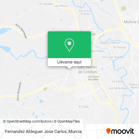 Mapa Fernandez Aldeguer Jose Carlos