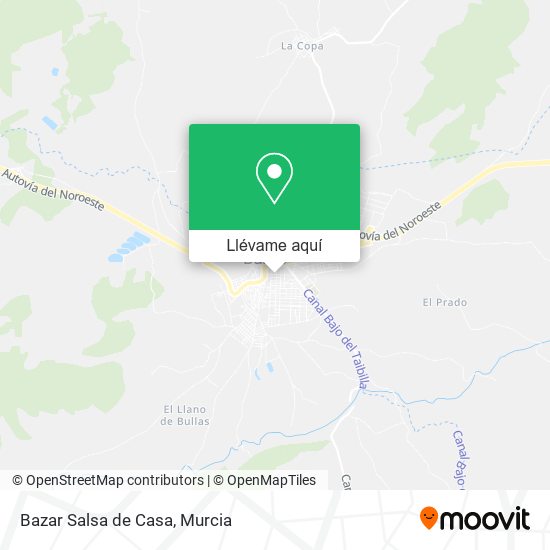 Mapa Bazar Salsa de Casa