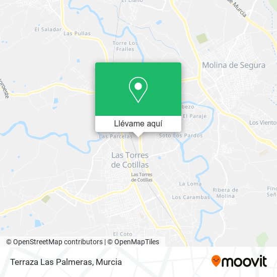 Mapa Terraza Las Palmeras