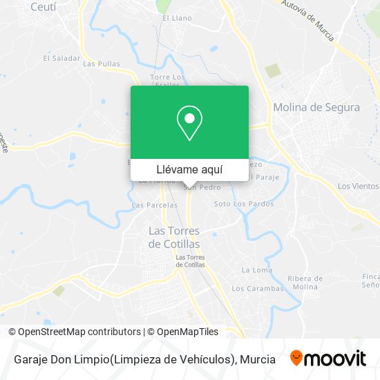 Mapa Garaje Don Limpio(Limpieza de Vehículos)