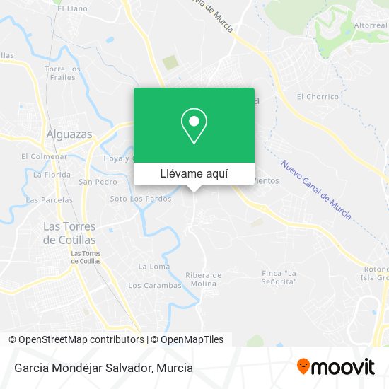 Mapa Garcia Mondéjar Salvador