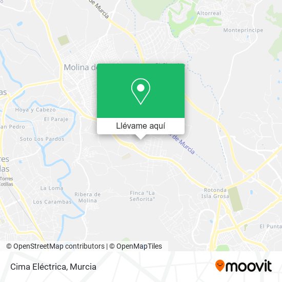 Mapa Cima Eléctrica