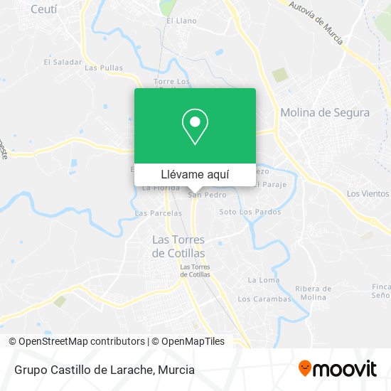 Mapa Grupo Castillo de Larache