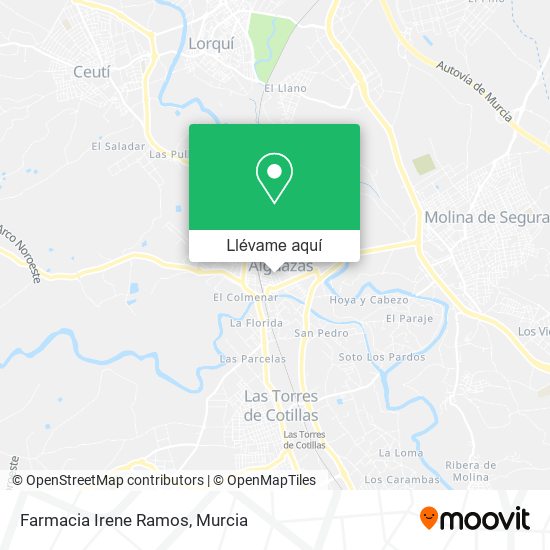 Mapa Farmacia Irene Ramos