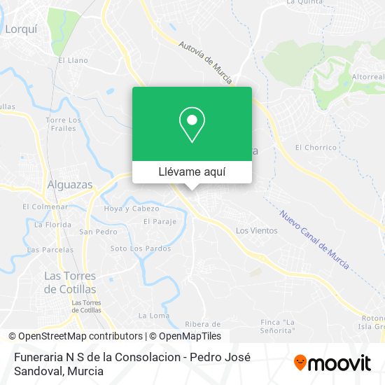 Mapa Funeraria N S de la Consolacion - Pedro José Sandoval
