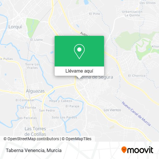 Mapa Taberna Venencia