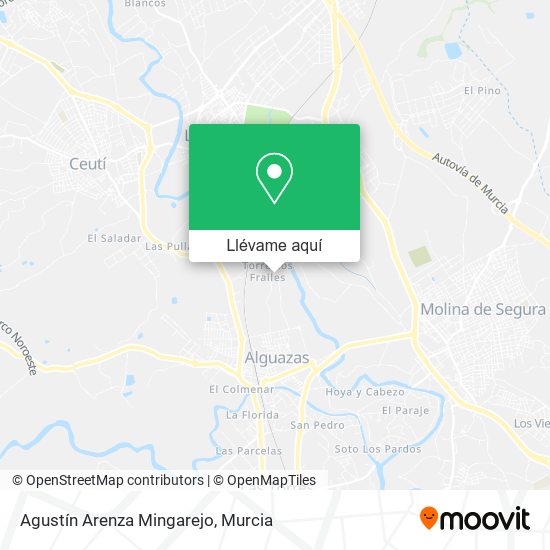 Mapa Agustín Arenza Mingarejo