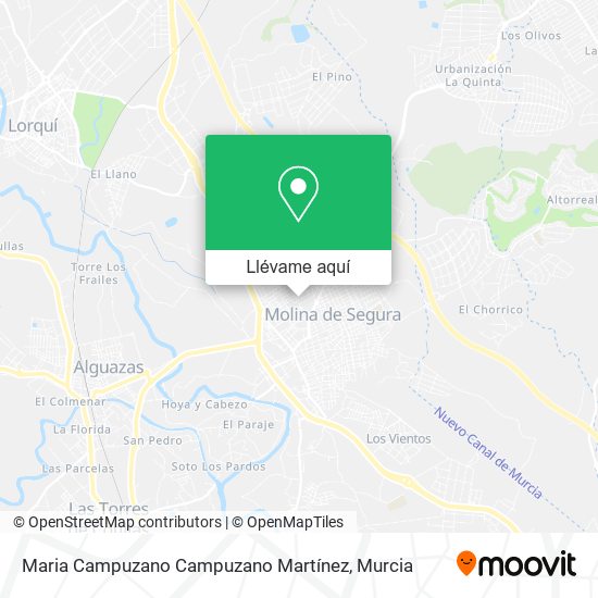 Mapa Maria Campuzano Campuzano Martínez