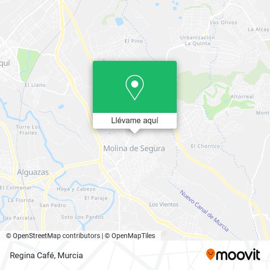 Mapa Regina Café