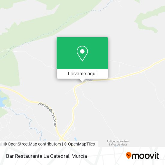 Mapa Bar Restaurante La Catedral