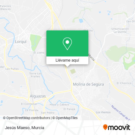 Mapa Jesús Maeso