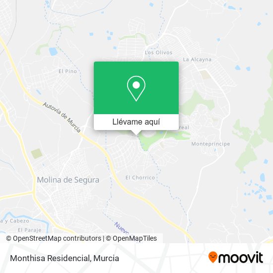 Mapa Monthisa Residencial
