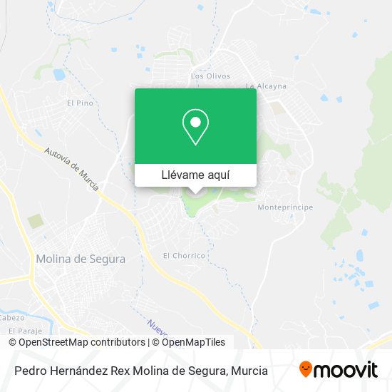 Mapa Pedro Hernández Rex Molina de Segura