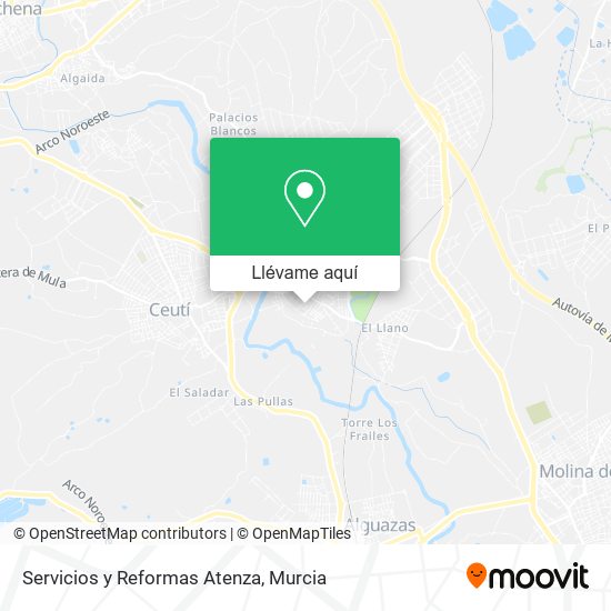 Mapa Servicios y Reformas Atenza