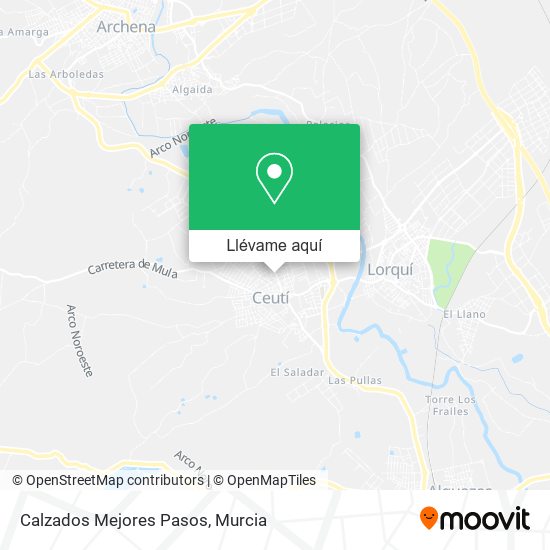 Mapa Calzados Mejores Pasos
