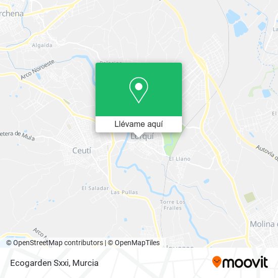 Mapa Ecogarden Sxxi