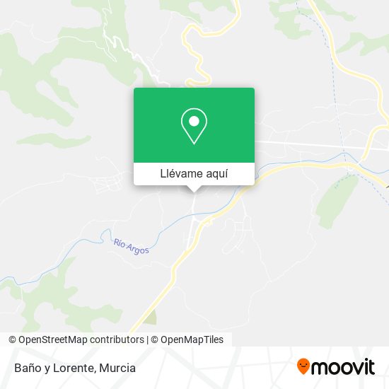 Mapa Baño y Lorente