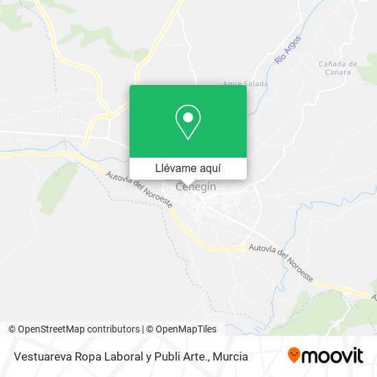 Mapa Vestuareva Ropa Laboral y Publi Arte.