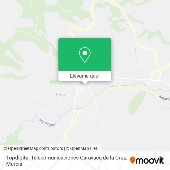 Mapa Topdigital Telecomunicaciones Caravaca de la Cruz