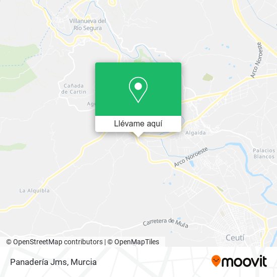 Mapa Panadería Jms