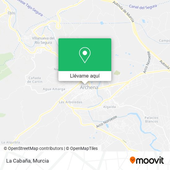 Mapa La Cabaña