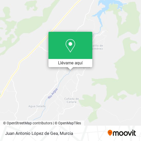 Mapa Juan Antonio López de Gea