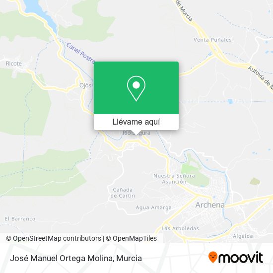 Mapa José Manuel Ortega Molina