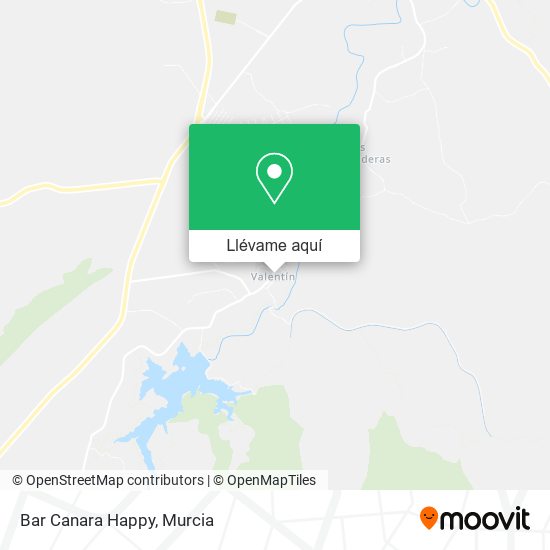 Mapa Bar Canara Happy