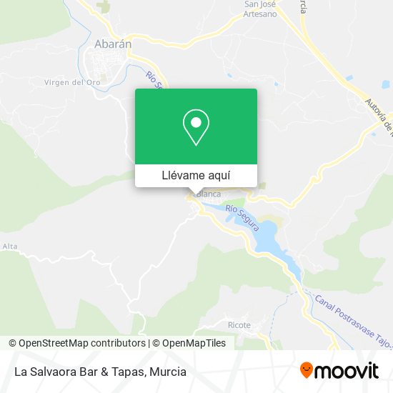 Mapa La Salvaora Bar & Tapas