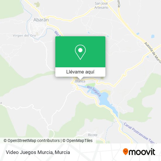 Mapa Video Juegos Murcia