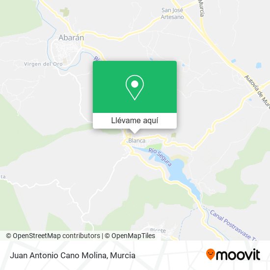 Mapa Juan Antonio Cano Molina