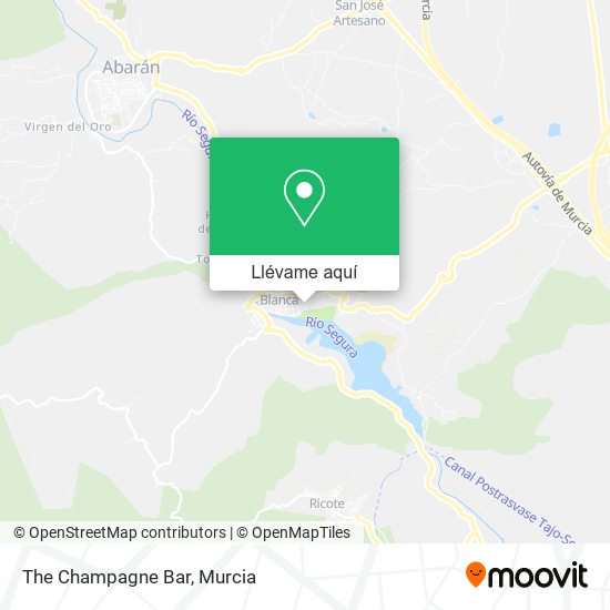 Mapa The Champagne Bar
