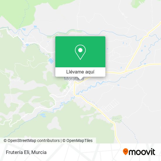 Mapa Frutería Eli