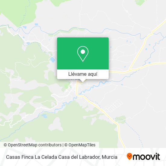 Mapa Casas Finca La Celada Casa del Labrador