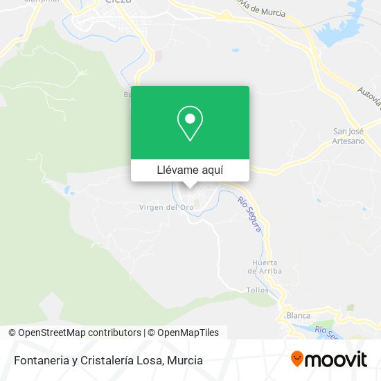 Mapa Fontaneria y Cristalería Losa