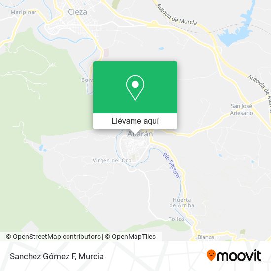 Mapa Sanchez Gómez F