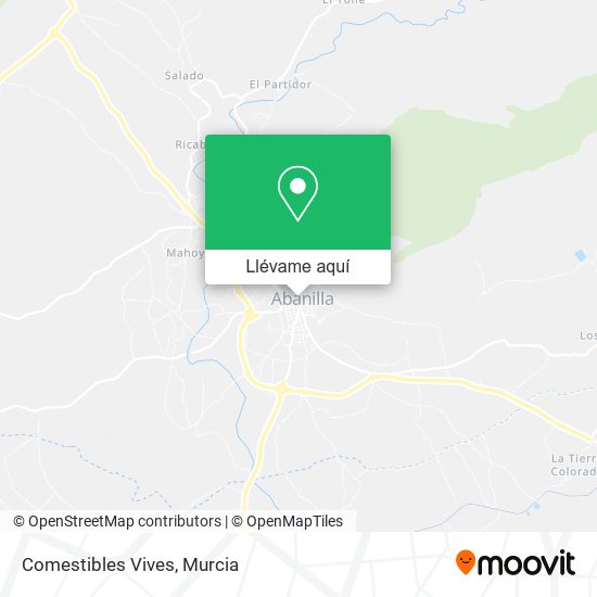 Mapa Comestibles Vives