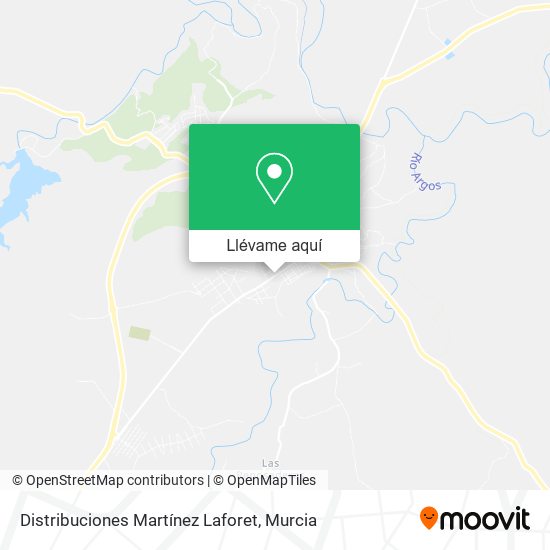 Mapa Distribuciones Martínez Laforet
