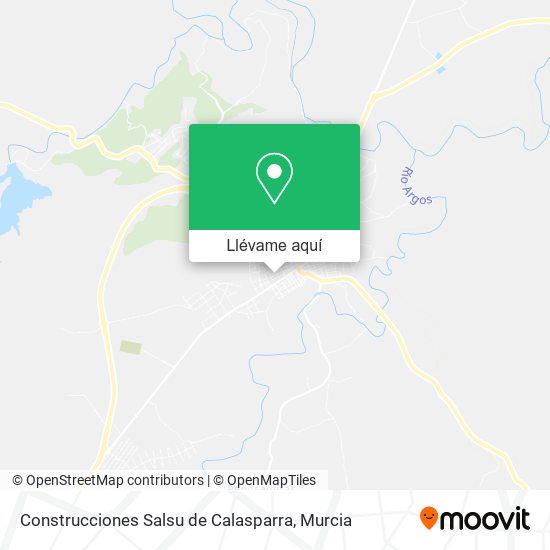 Mapa Construcciones Salsu de Calasparra