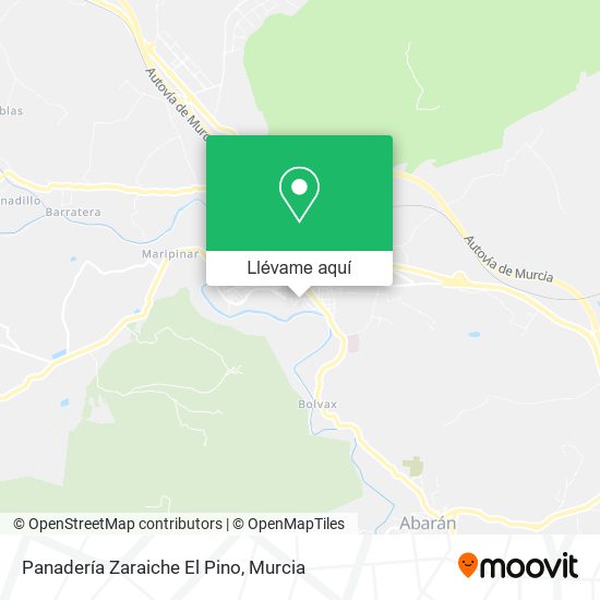 Mapa Panadería Zaraiche El Pino