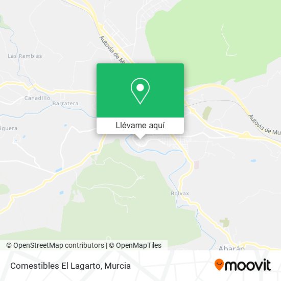 Mapa Comestibles El Lagarto