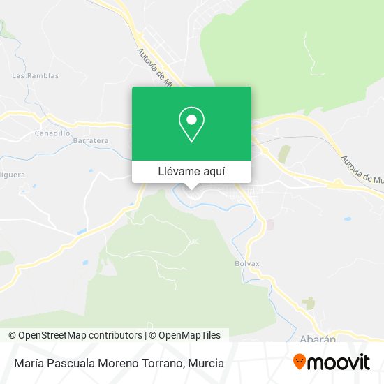 Mapa María Pascuala Moreno Torrano