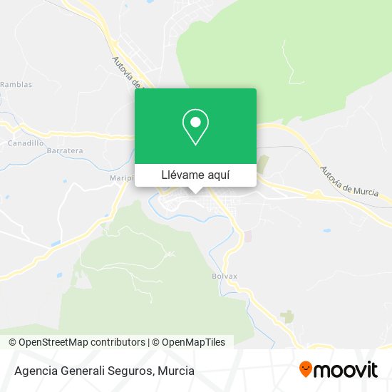 Mapa Agencia Generali Seguros