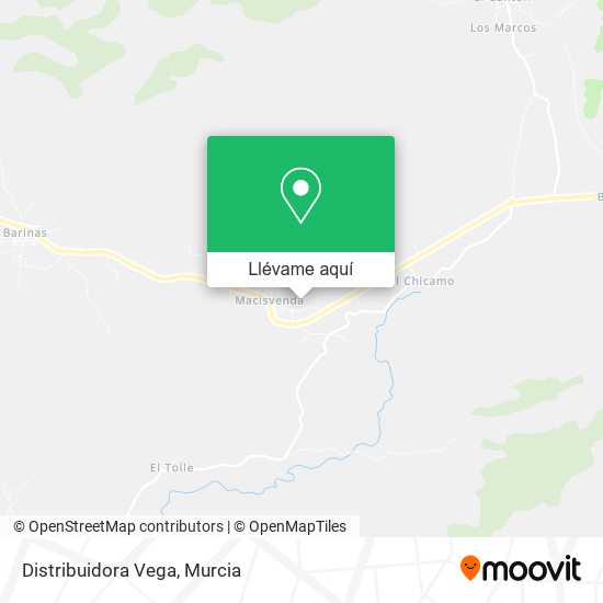 Mapa Distribuidora Vega