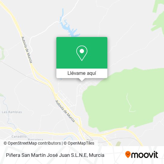Mapa Piñera San Martín José Juan S.L.N.E