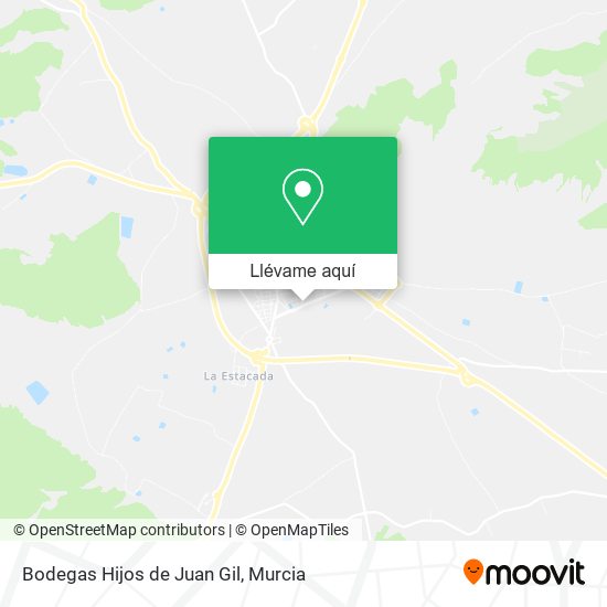 Mapa Bodegas Hijos de Juan Gil
