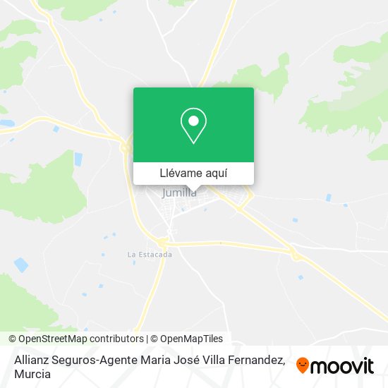 Mapa Allianz Seguros-Agente Maria José Villa Fernandez