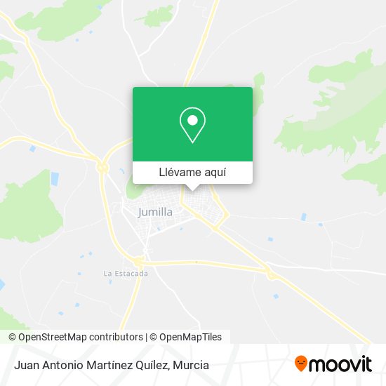 Mapa Juan Antonio Martínez Quílez