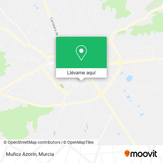 Mapa Muñoz Azorín