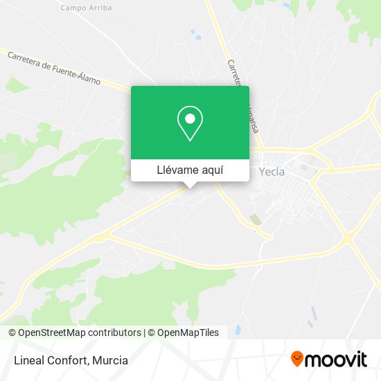 Mapa Lineal Confort